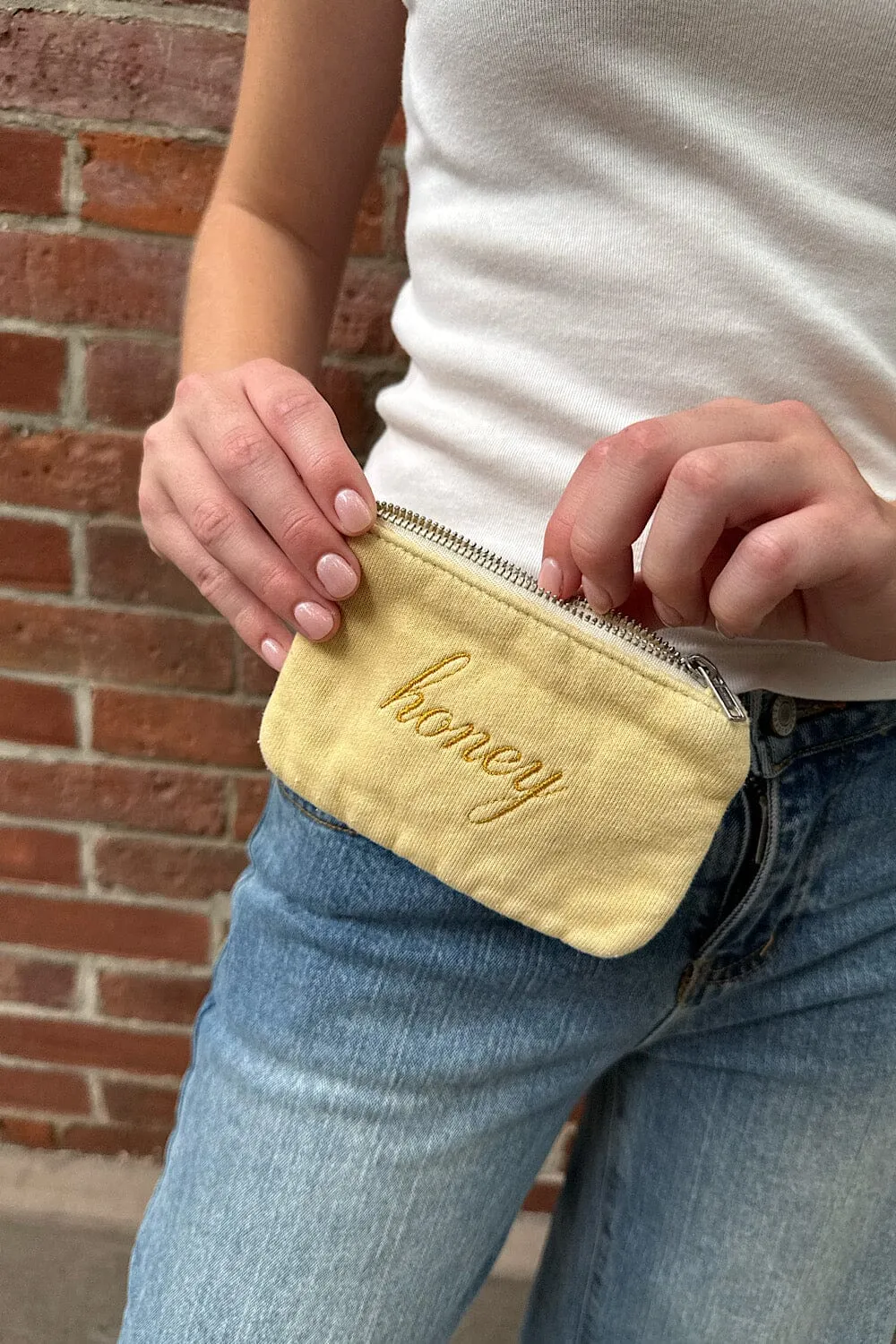 Honey Coin Purse sold by Brandy Melville product image thumbnail 2
