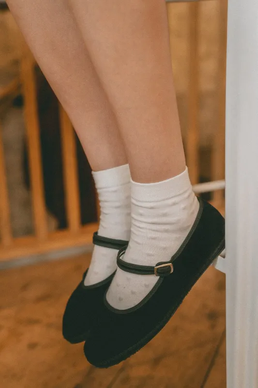 Heart Socks sold by Brandy Melville