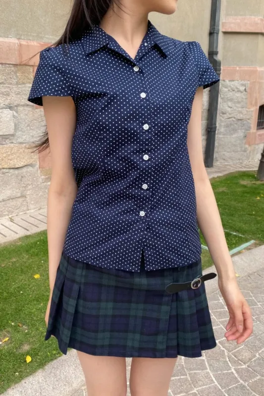 Rue Polka Dots Top sold by Brandy Melville