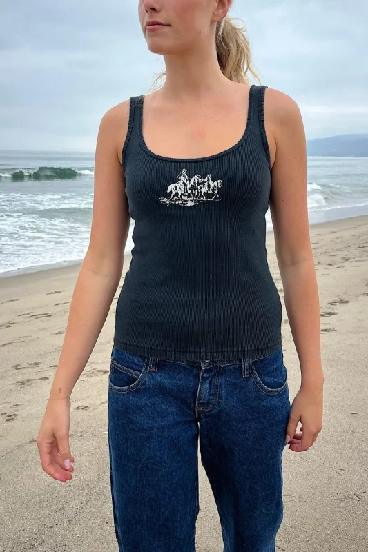 Amaya Riders on Horseback Tank sold by Brandy Melville
