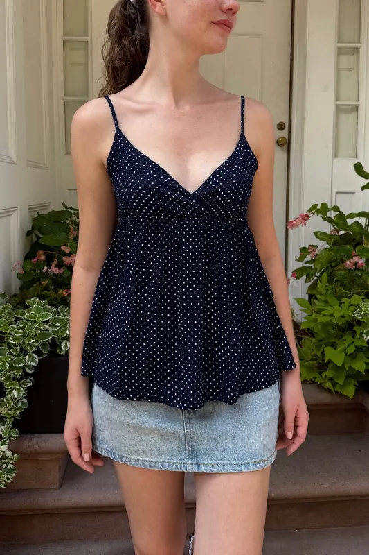 Edith Polka Dot Tank sold by Brandy Melville