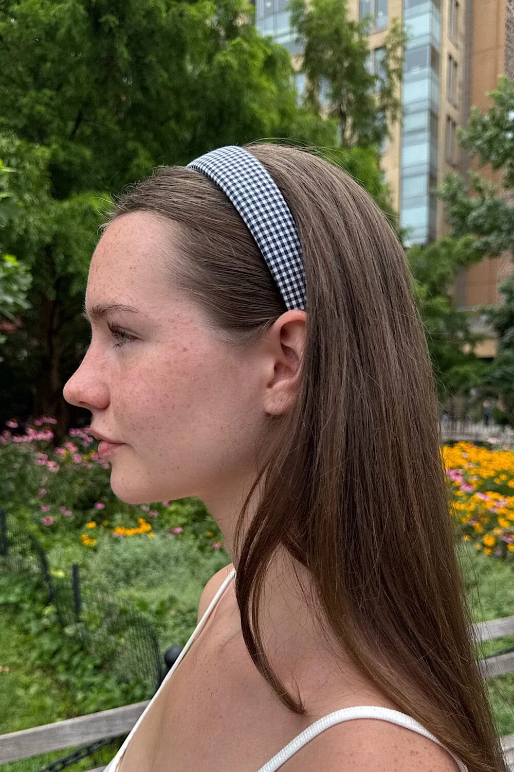 Plaid Headband sold by Brandy Melville product image thumbnail 3