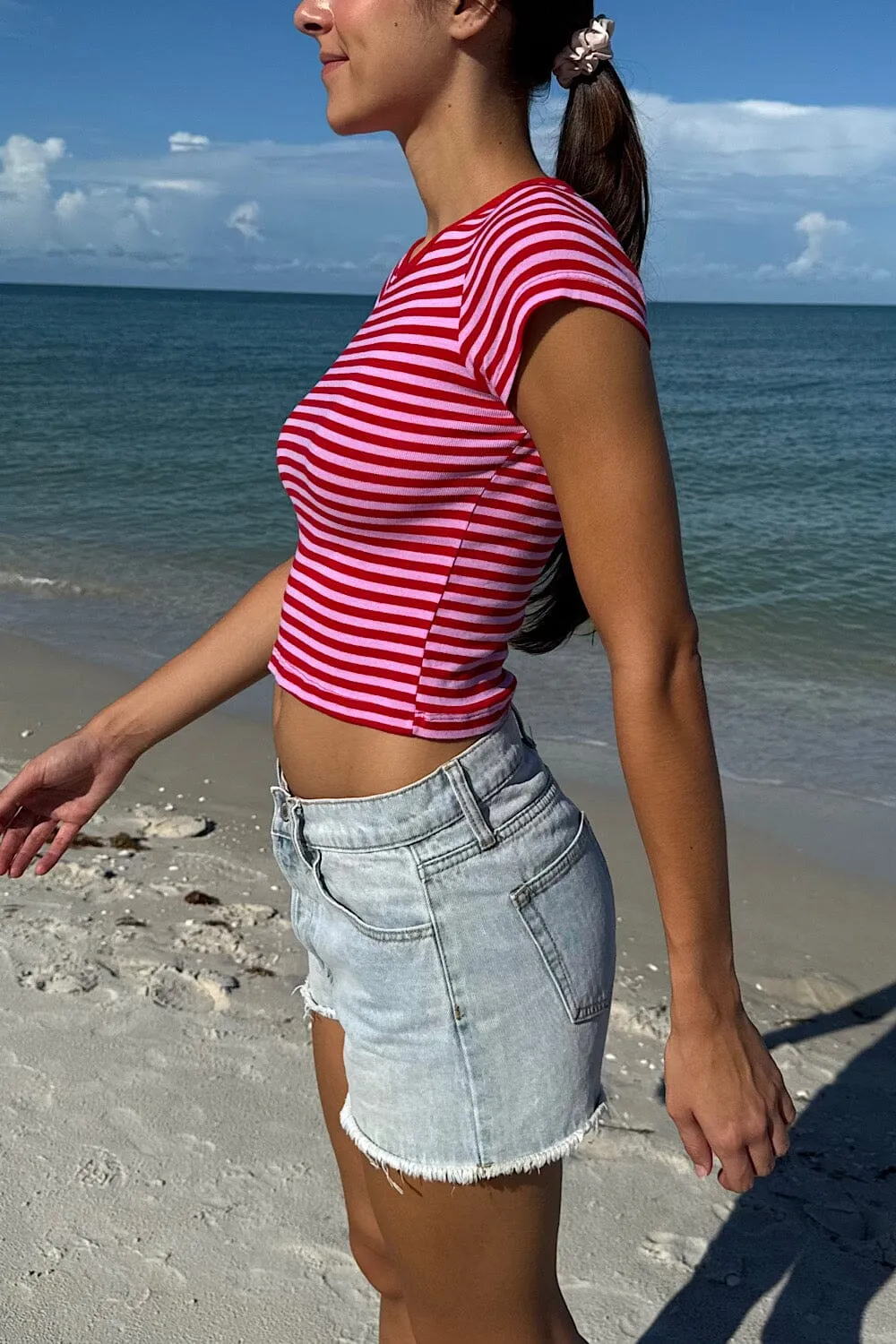 Ashlyn Stripe Top sold by Brandy Melville product image thumbnail 3