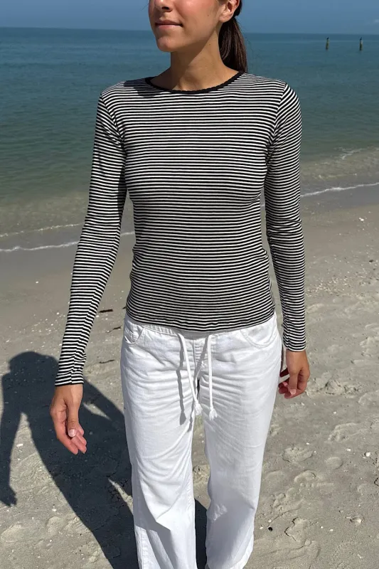 Leah Stripe Top sold by Brandy Melville