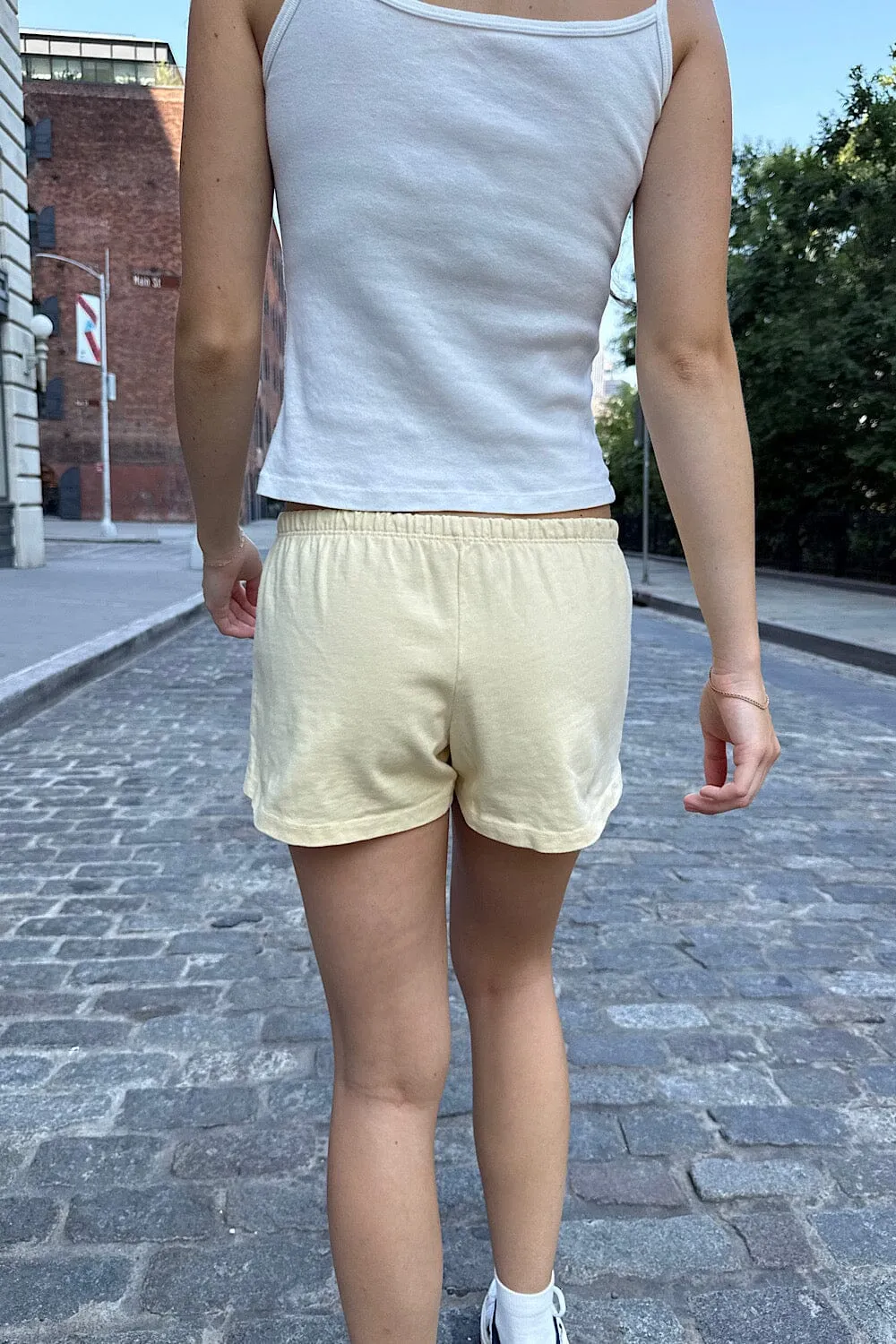 Emery Cotton Sweatshorts sold by Brandy Melville product image thumbnail 5