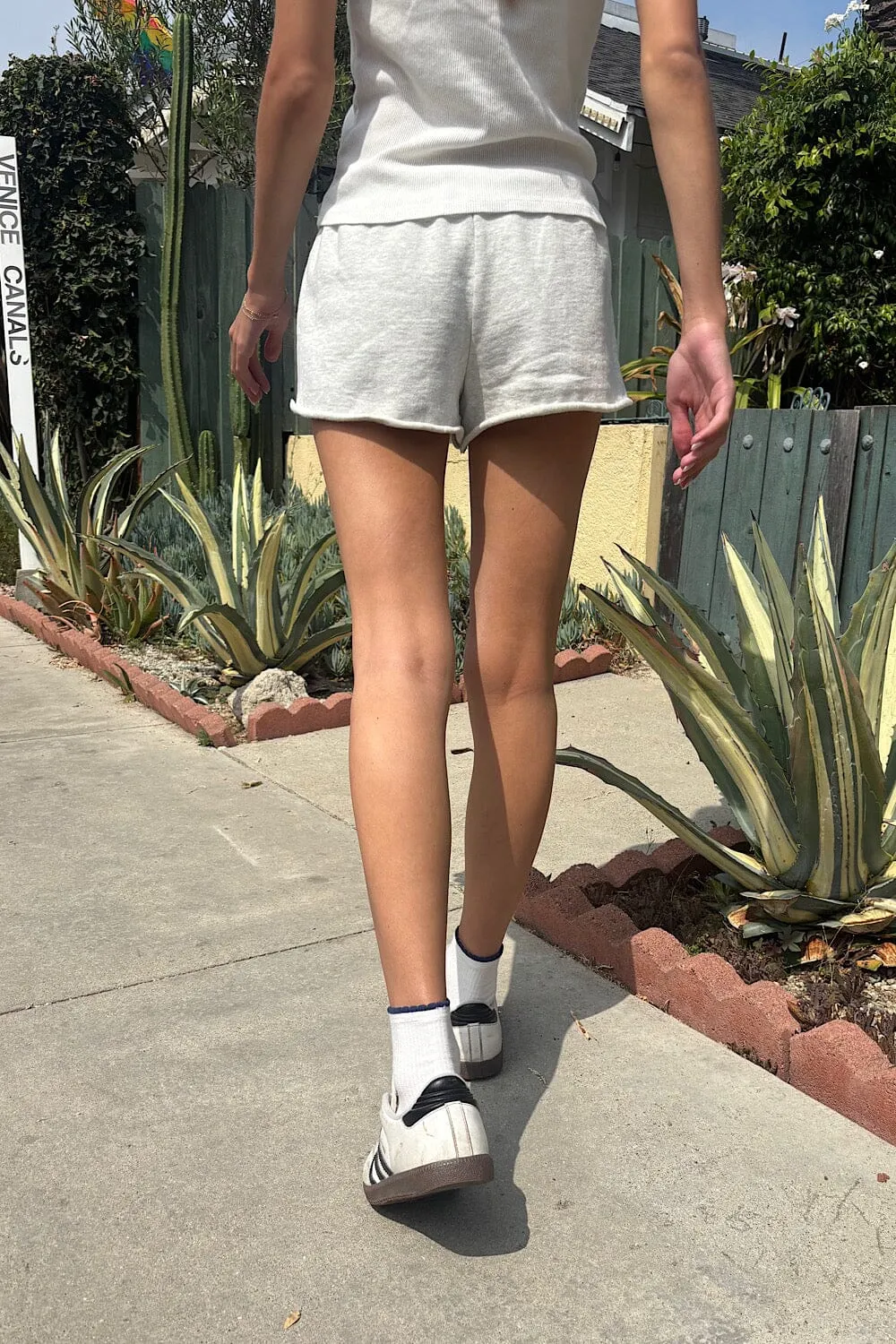 Marcie Sweatshorts sold by Brandy Melville product image thumbnail 4