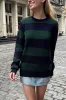 Brianna Cotton Thick Stripe Sweater sold by Brandy Melville