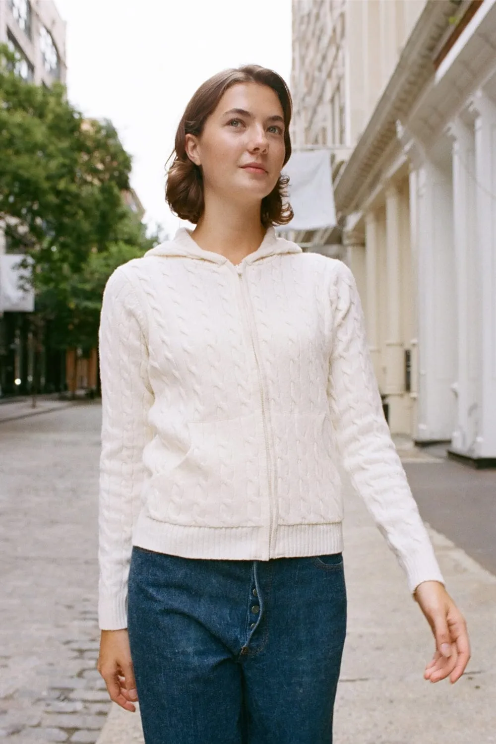Ayla Cable Knit Sweater sold by Brandy Melville