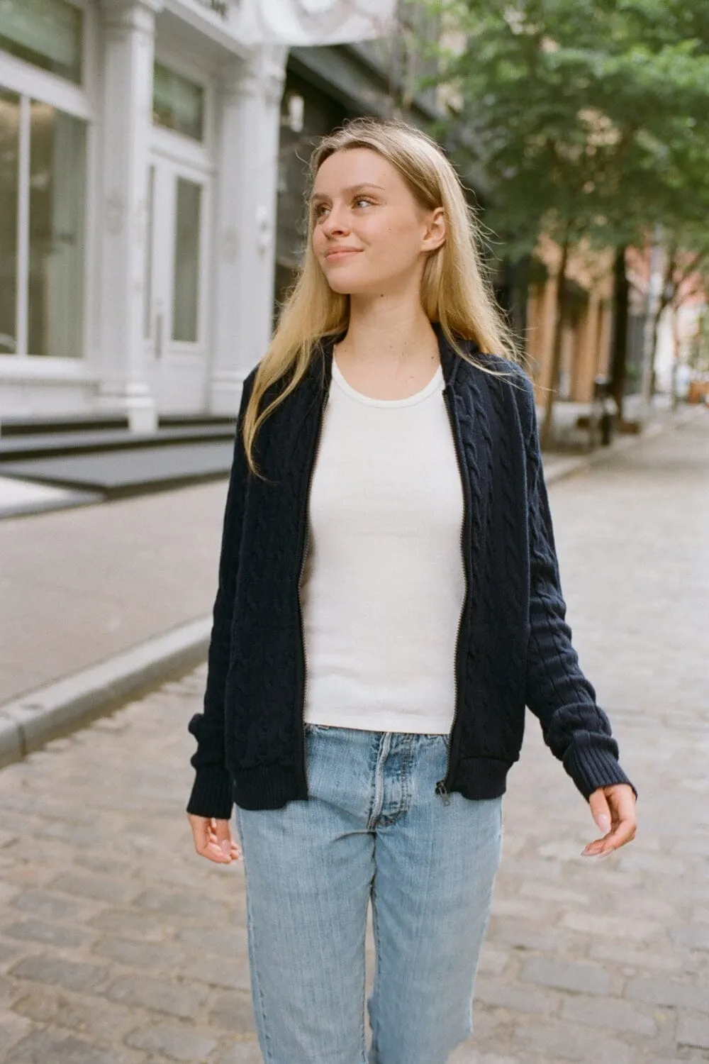 Ayla Cable Knit Sweater sold by Brandy Melville product image thumbnail 5