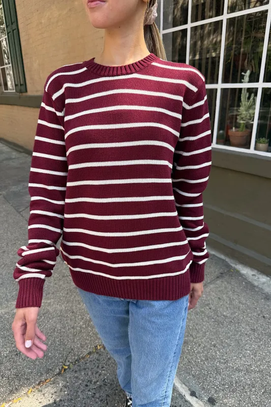 Brianna Thin Stripe Cotton Sweater sold by Brandy Melville