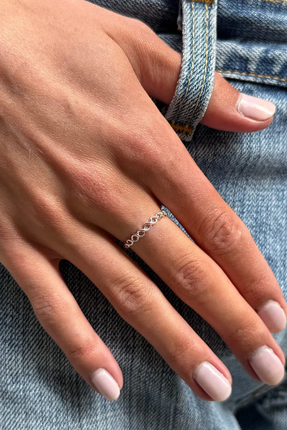 Twist Chain Ring sold by Brandy Melville product image thumbnail 2