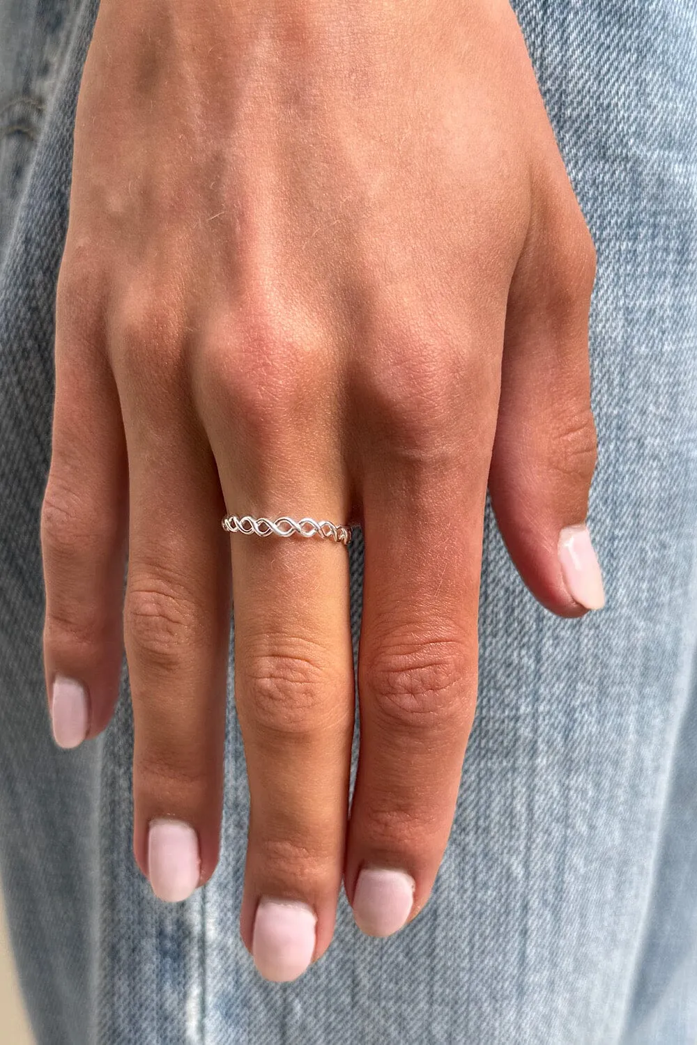 Twist Chain Ring sold by Brandy Melville product image thumbnail 3