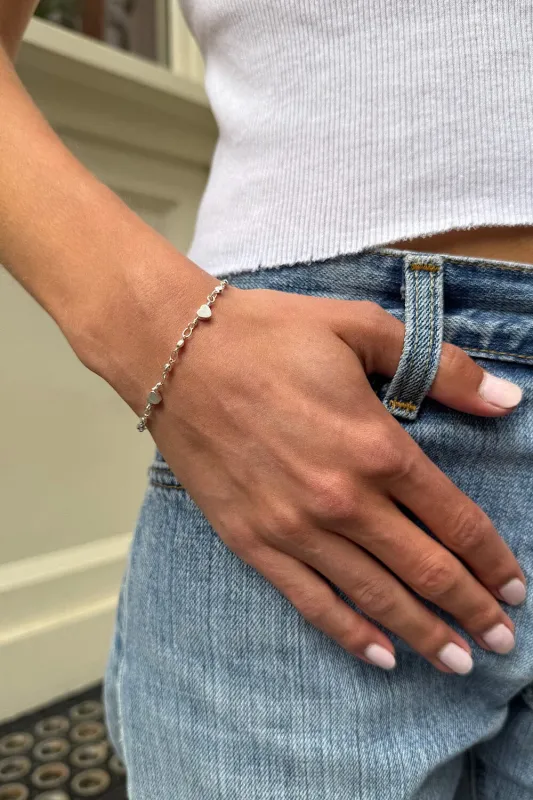 Heart Bracelet sold by Brandy Melville