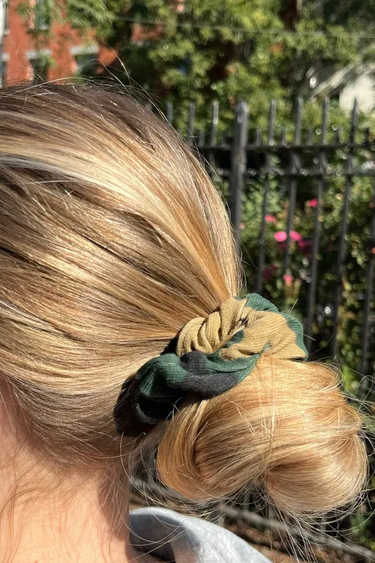Camo Scrunchie sold by Brandy Melville
