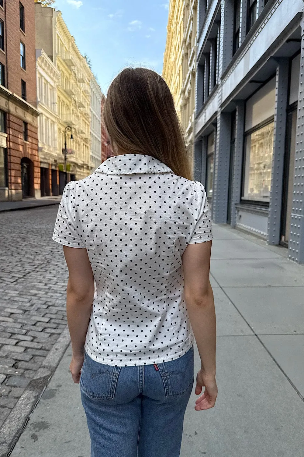Teagan Polka Dots Top sold by Brandy Melville product image thumbnail 4