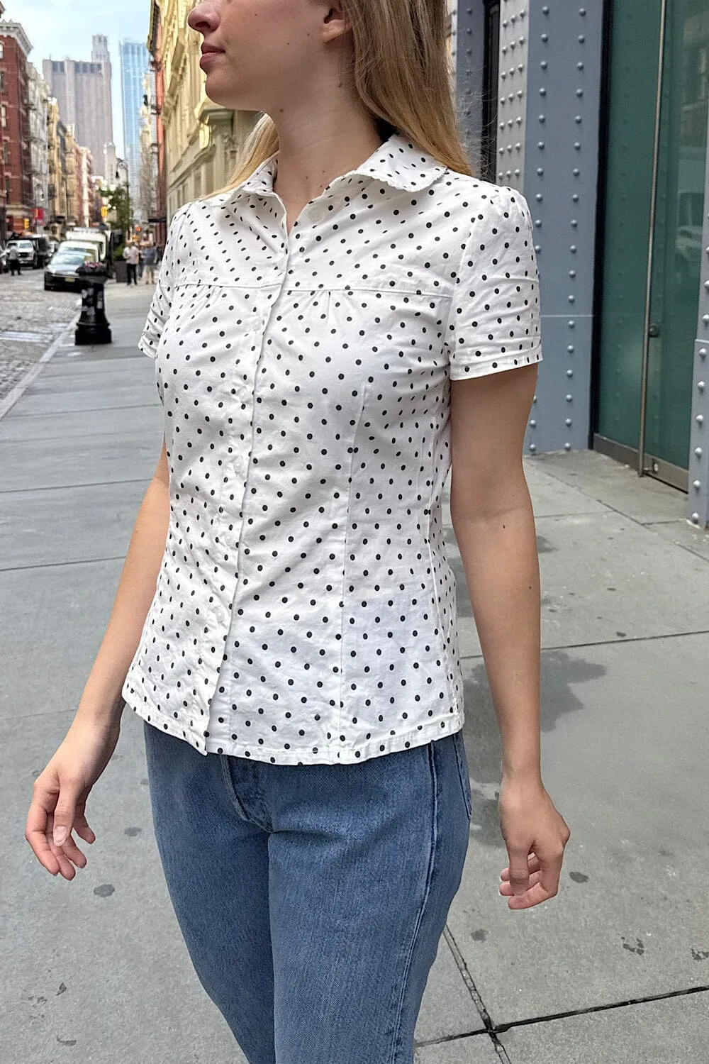 Teagan Polka Dots Top sold by Brandy Melville product image thumbnail 2