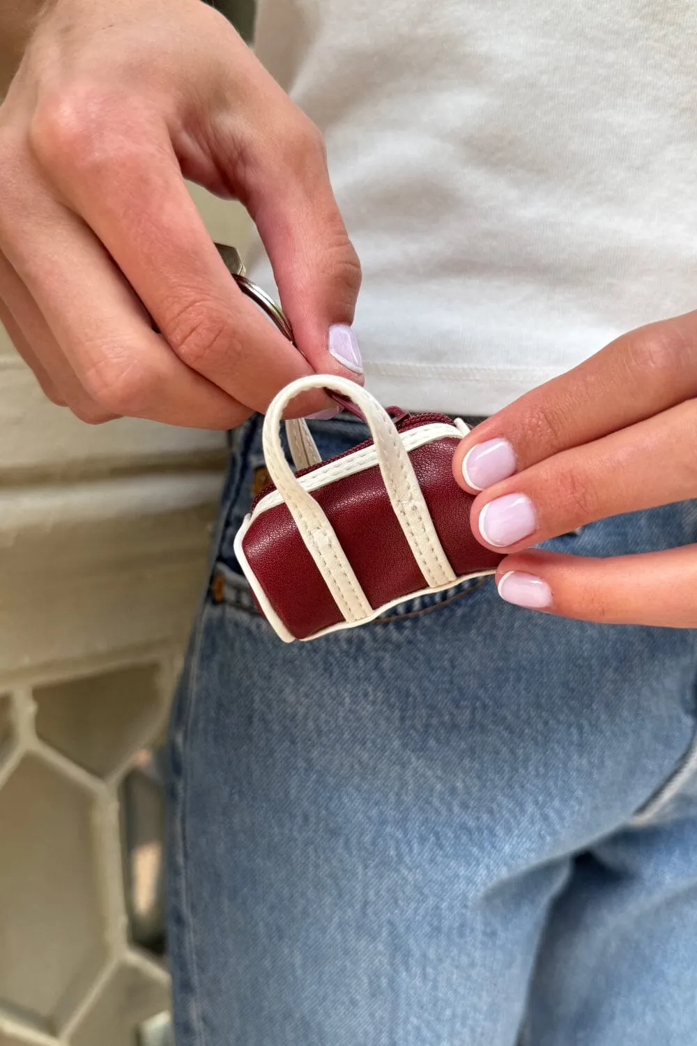 Mini Bag Keychain sold by Brandy Melville