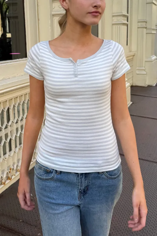 Zelly Striped Top sold by Brandy Melville