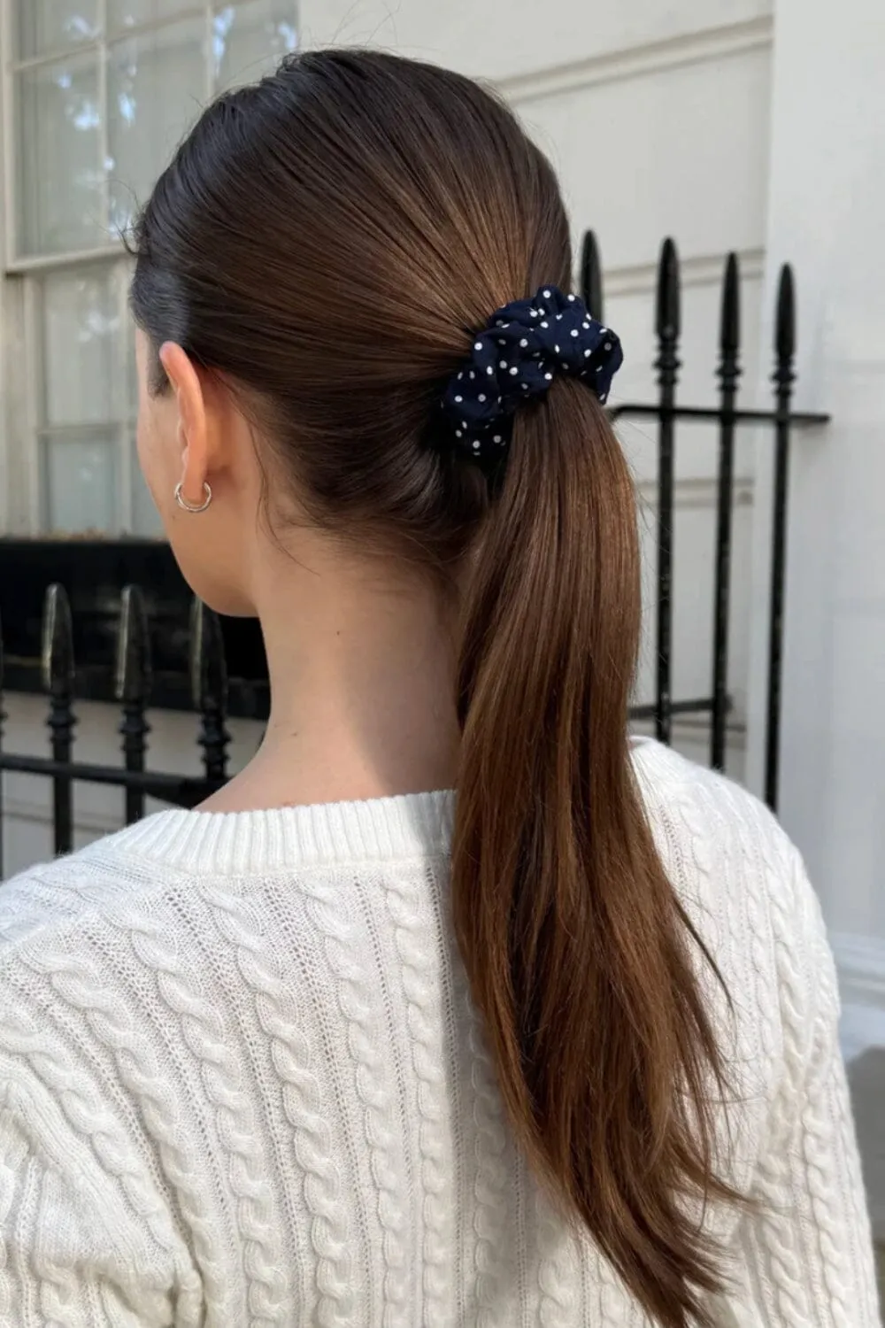 Polka Dot Scrunchie sold by Brandy Melville