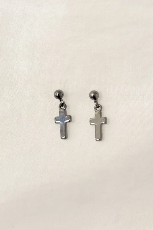 Cross Earrings made by Brandy Melville