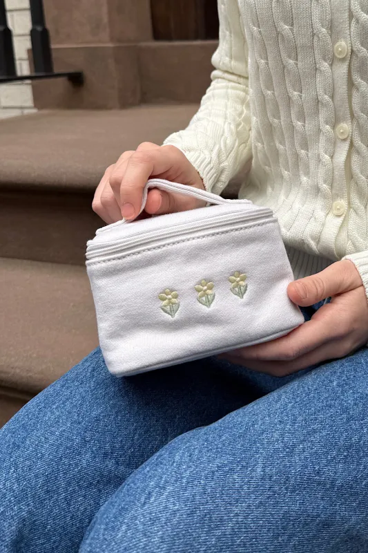 Floral Makeup Bag sold by Brandy Melville