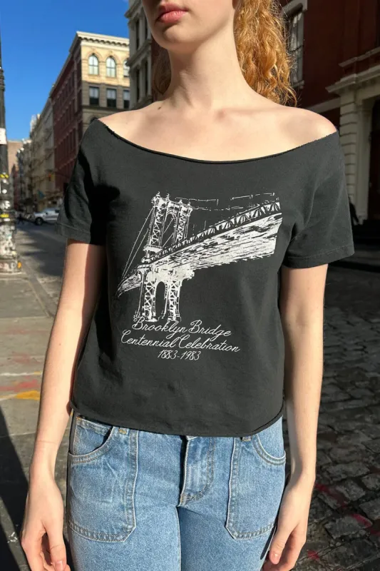 Robyn Brooklyn Bridge Top sold by Brandy Melville