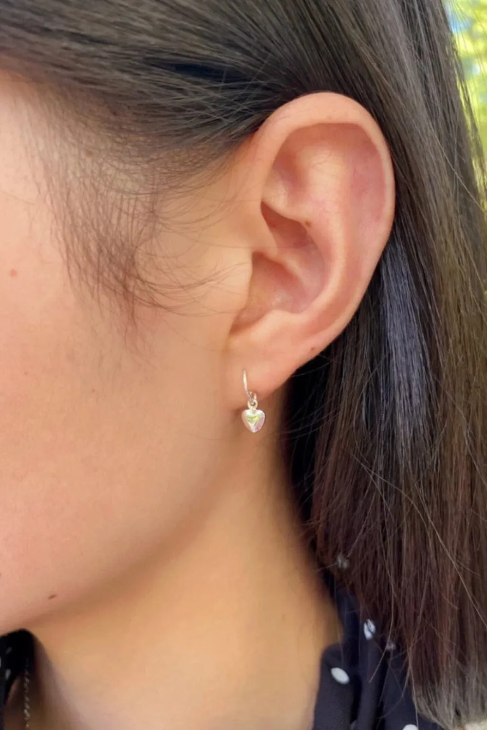 Heart Charm Earrings sold by Brandy Melville product image thumbnail 2