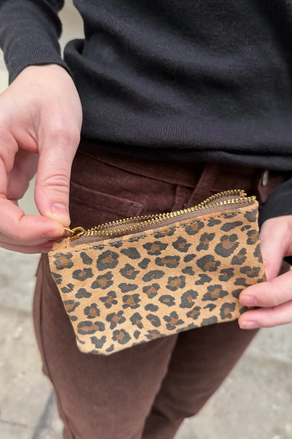 Leopard Coin Purse sold by Brandy Melville product image thumbnail 2