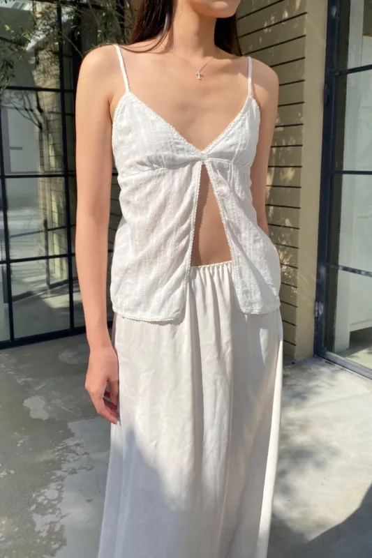 Edith Eyelet Tank made by Brandy Melville