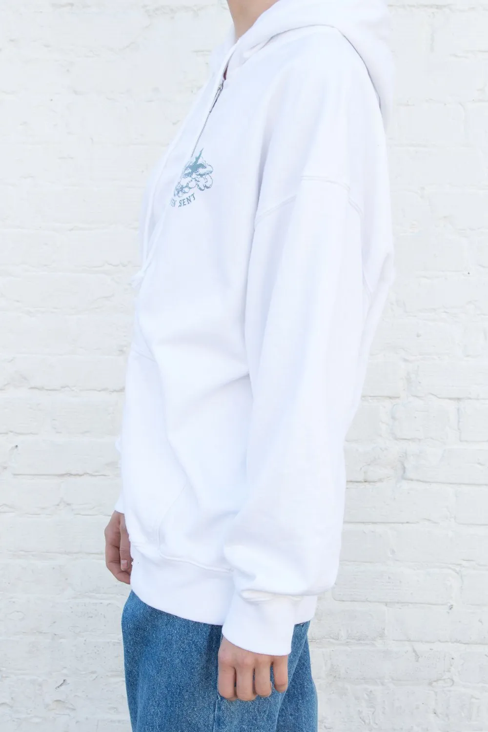 Christy Heaven Sent Hoodie sold by Brandy Melville product image thumbnail 3