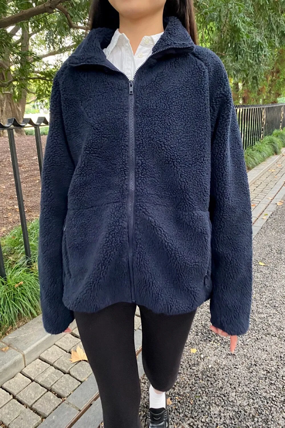 Willow Shearling Jacket sold by Brandy Melville