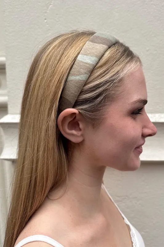 Light Camouflage Headband made by Brandy Melville