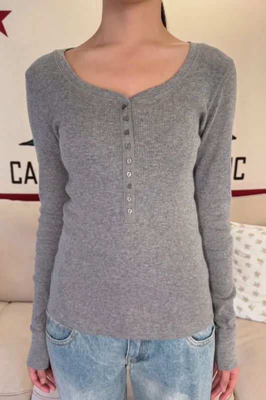 Zelly Ribbed Top sold by Brandy Melville