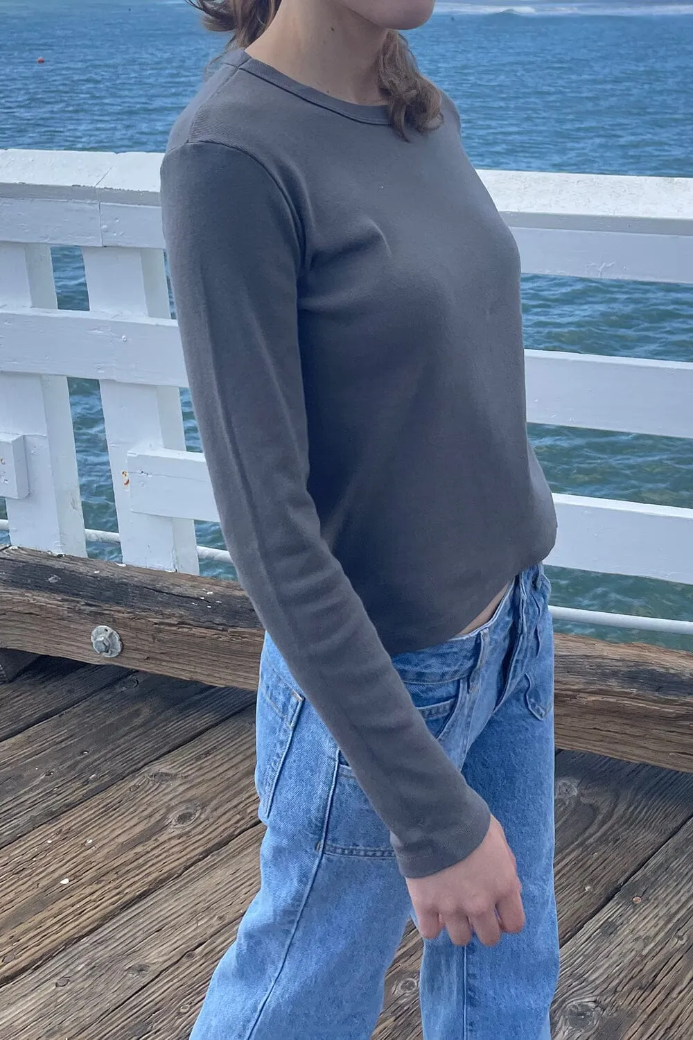 Tori Long Sleeve Top sold by Brandy Melville product image thumbnail 2