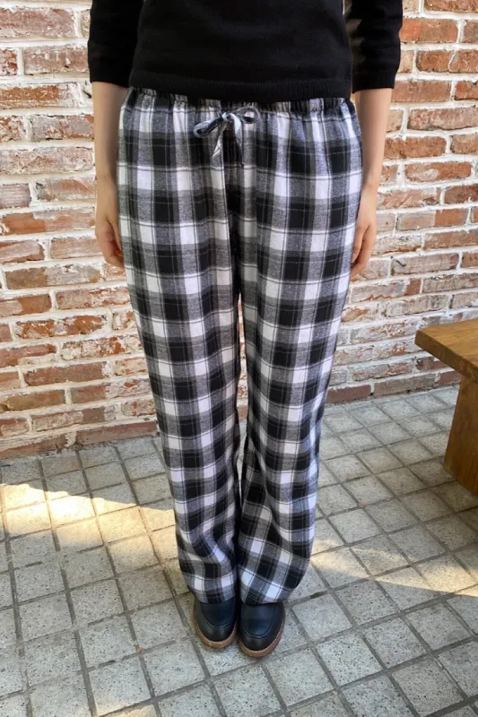 Noelia Plaid Pants sold by Brandy Melville