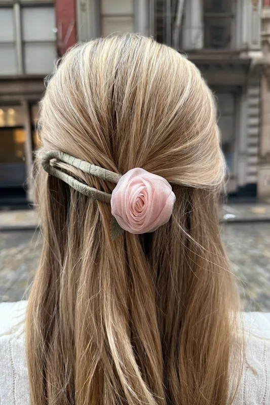 Hair Clip Rose made by Brandy Melville