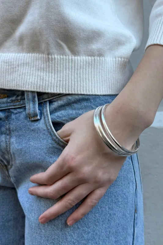 Silver Bracelet sold by Brandy Melville