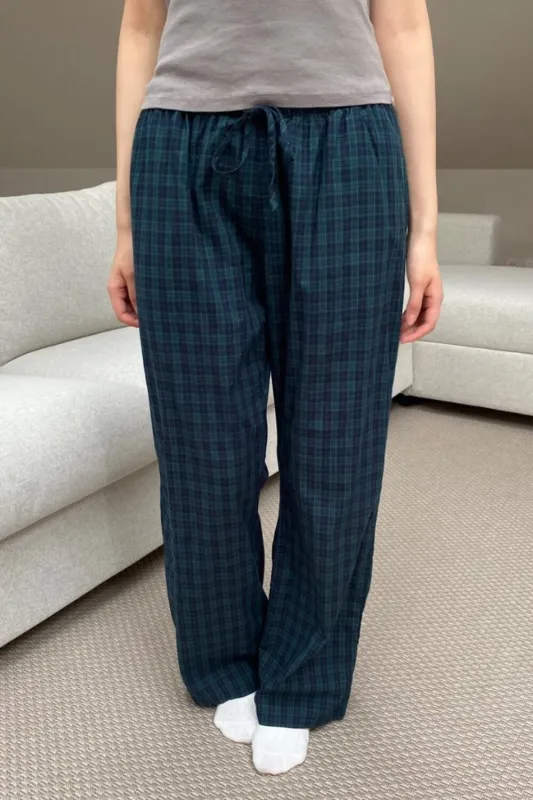 Noelia Plaid Pants made by Brandy Melville