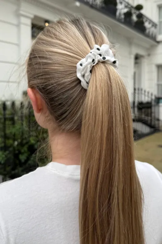 Polka Dots Scrunchie sold by Brandy Melville