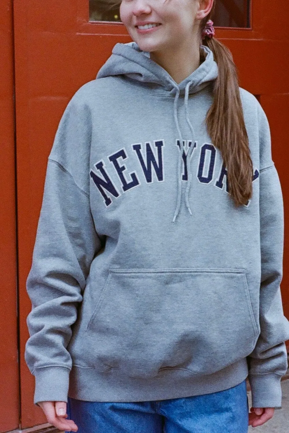 Christy New York Hoodie sold by Brandy Melville
