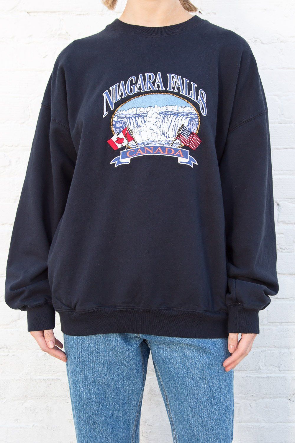 Erica Niagara Falls Sweatshirt sold by Brandy Melville product image thumbnail 2