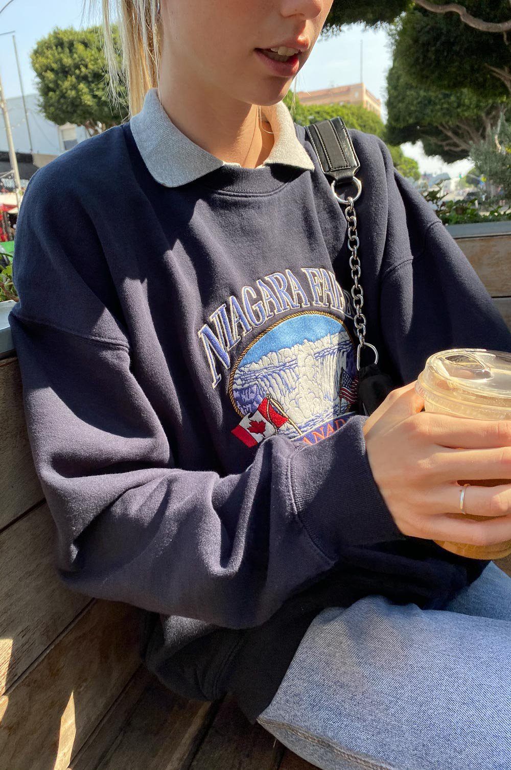 Erica Niagara Falls Sweatshirt sold by Brandy Melville