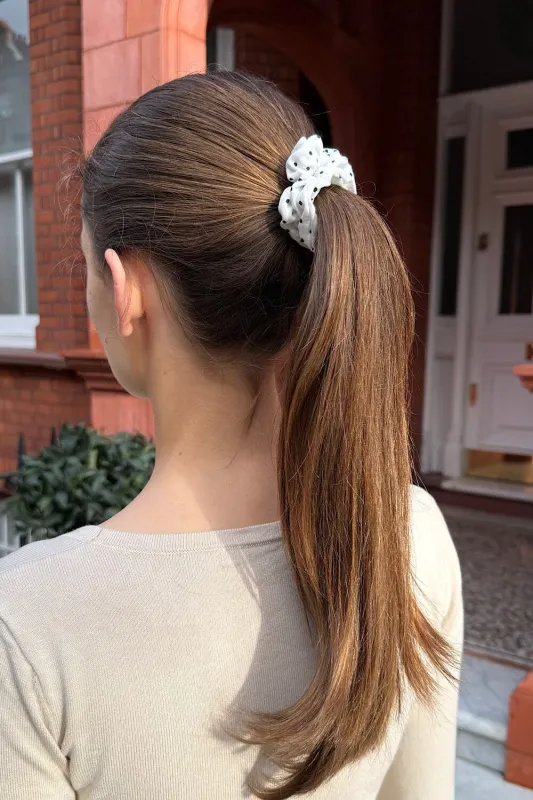 Polka Dots Scrunchie sold by Brandy Melville