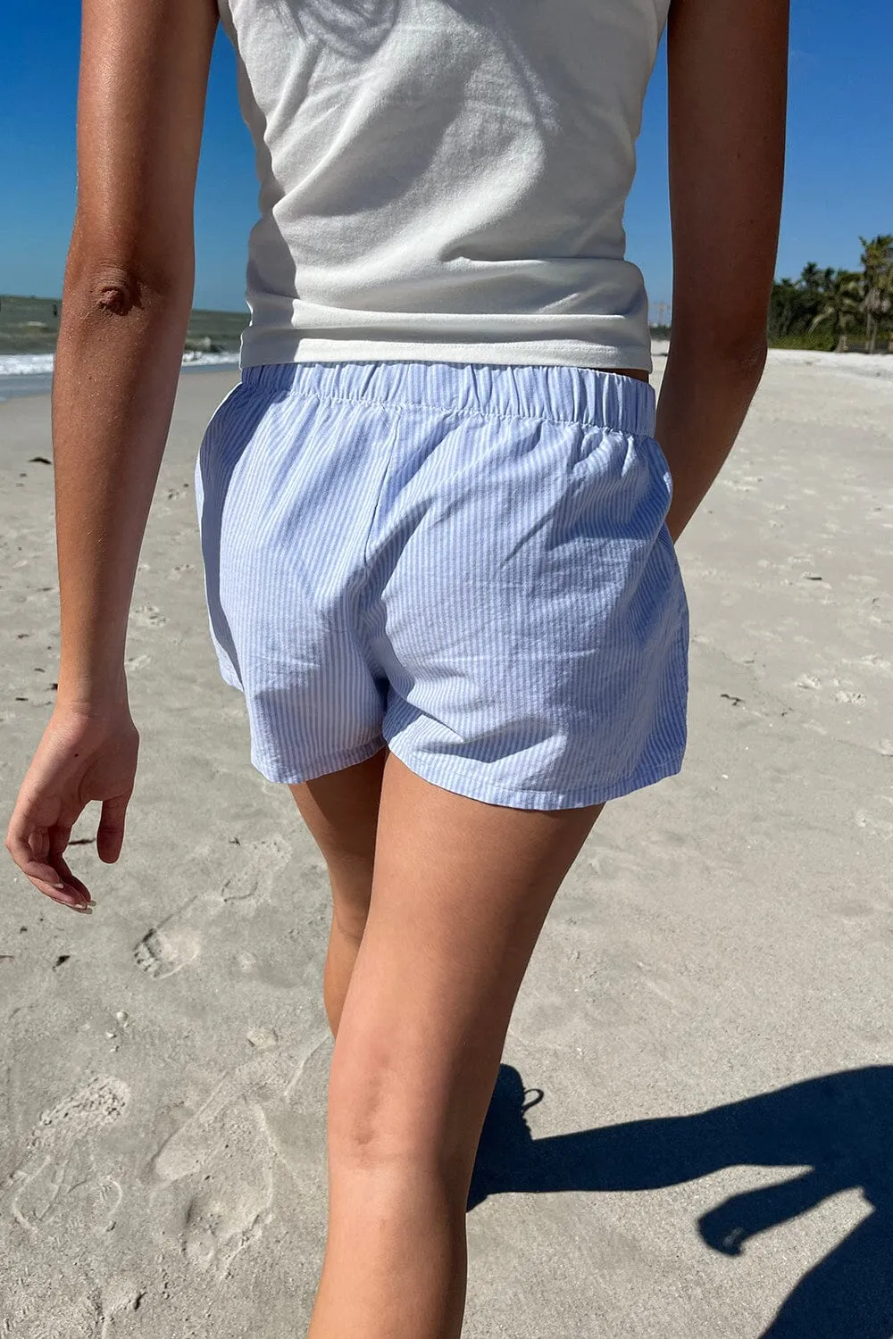 Keira Striped Boxer Shorts sold by Brandy Melville product image thumbnail 5