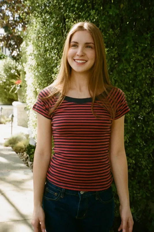 Ginny Stripes Top made by Brandy Melville