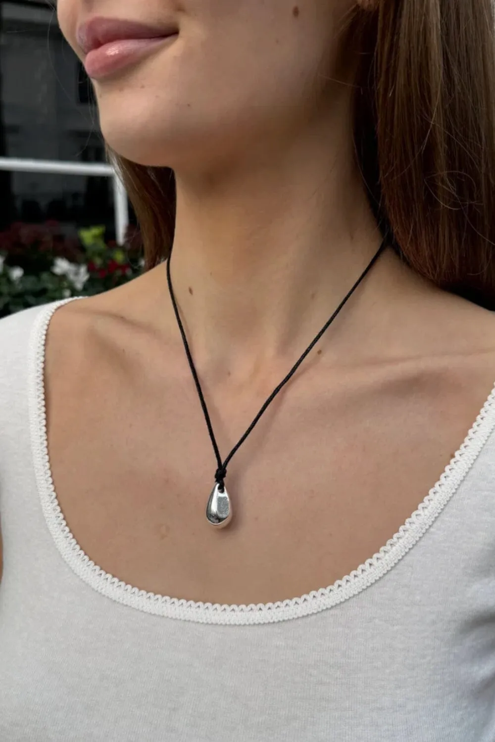 Drop Cord Necklace sold by Brandy Melville product image thumbnail 2