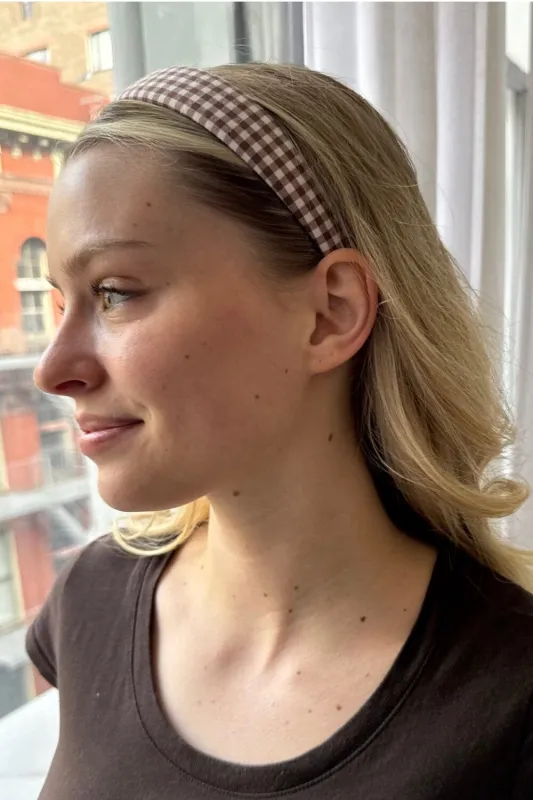 Checkered Headband sold by Brandy Melville