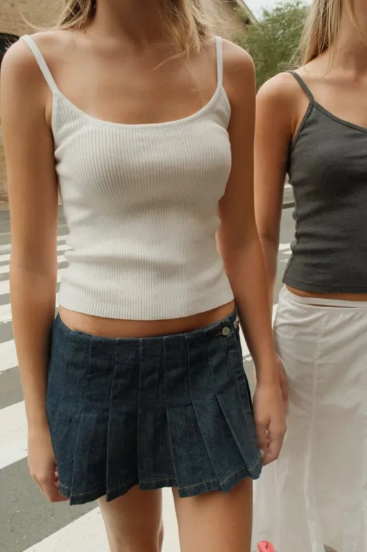 Gia Denim Skirt made by Brandy Melville