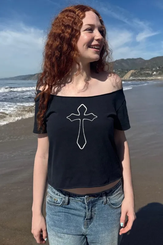 Robyn Cross Top made by Brandy Melville