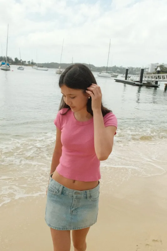 Ashlyn Crop Top made by Brandy Melville